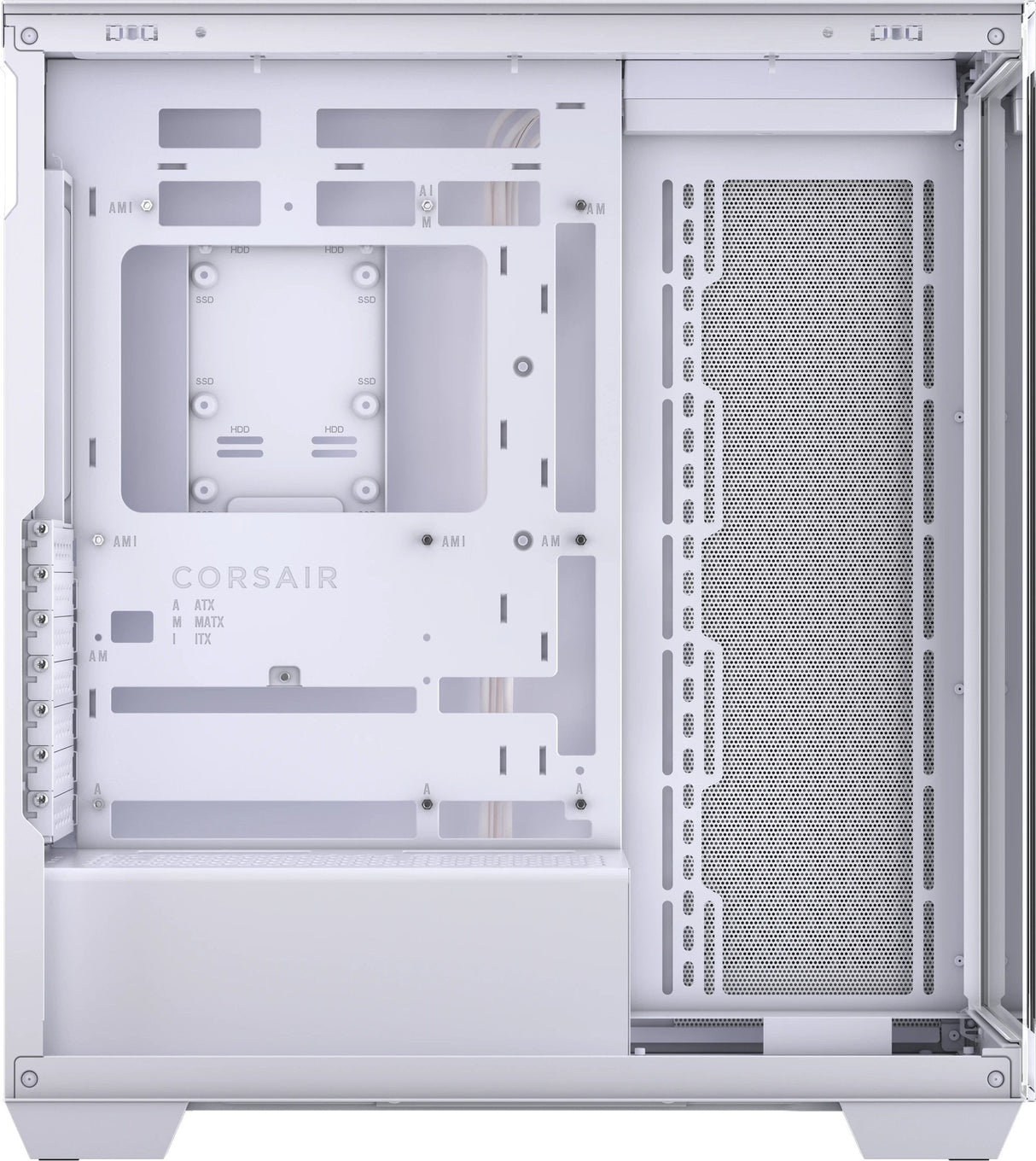 Caja Pc Corsair 3500x  Cristal Templado Cc-9011277-Ww Blanca
