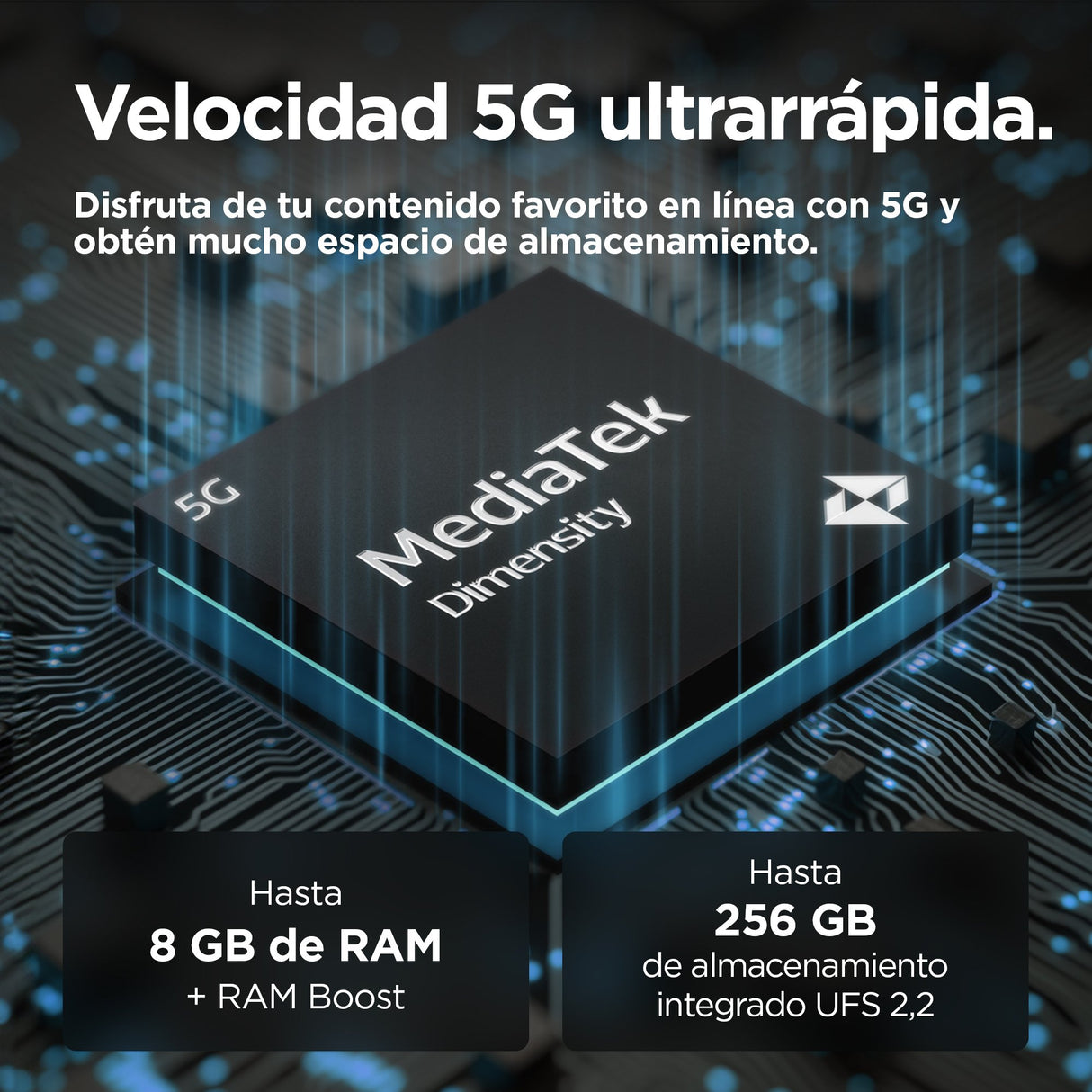EAN 840023276477 - Motorola moto g55 5G 16,5 cm (6.49") SIM doble Android 14 USB Tipo C 8 GB 256 GB 5000 mAh Gris imagen 9