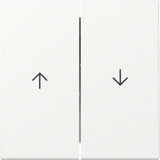 Gira 329427 Placa De Pared Y Cubierta De Interruptor Blanco
