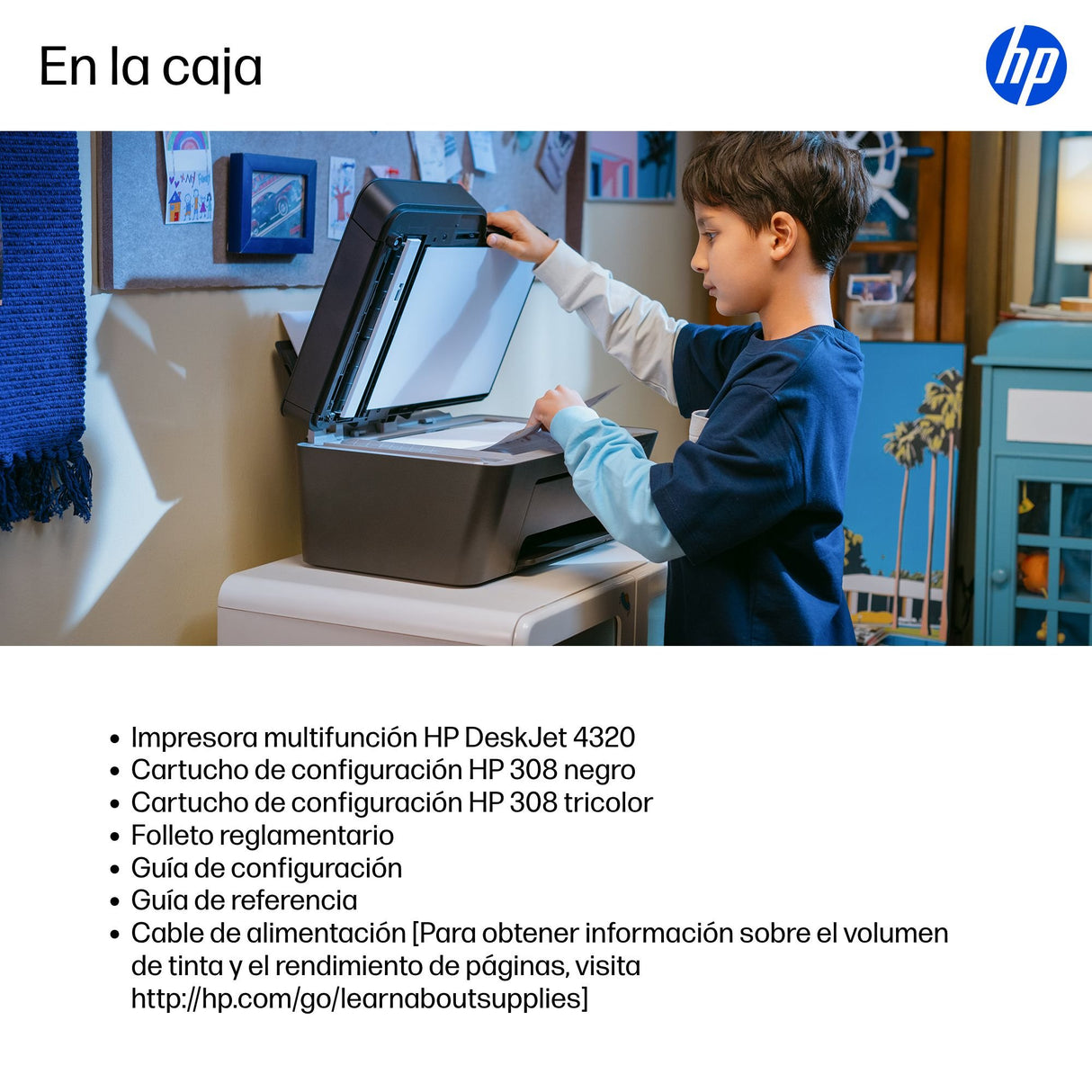 EAN 0198701680222 - HP DeskJet 4320 Inyección de tinta térmica A4 4800 x 1200 DPI 8,5 ppm Wifi imagen 13