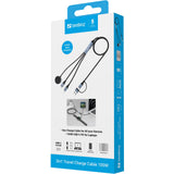 EAN 5705730441691 - Sandberg 441-69 cable USB 1,2 m USB A/USB C Negro imagen 4