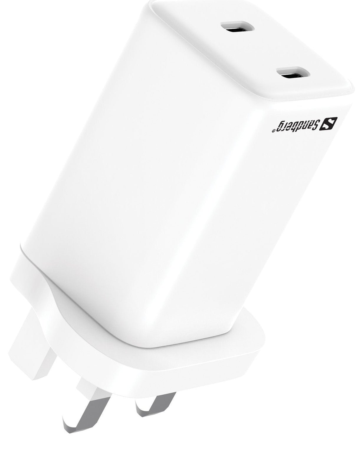 Ac Charger Dual Usb-C Pd65w Uk