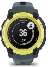 Smartwatch Garmin Instin E 40mm Amarillo Silicona Azul
