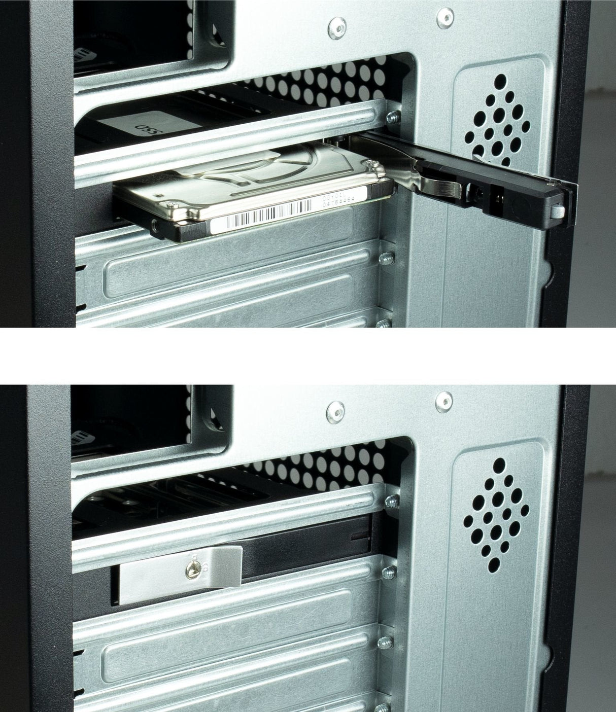 Inter-Tech St-8213pci 1xpci Slot M-8213pci Para 2 5"Femp