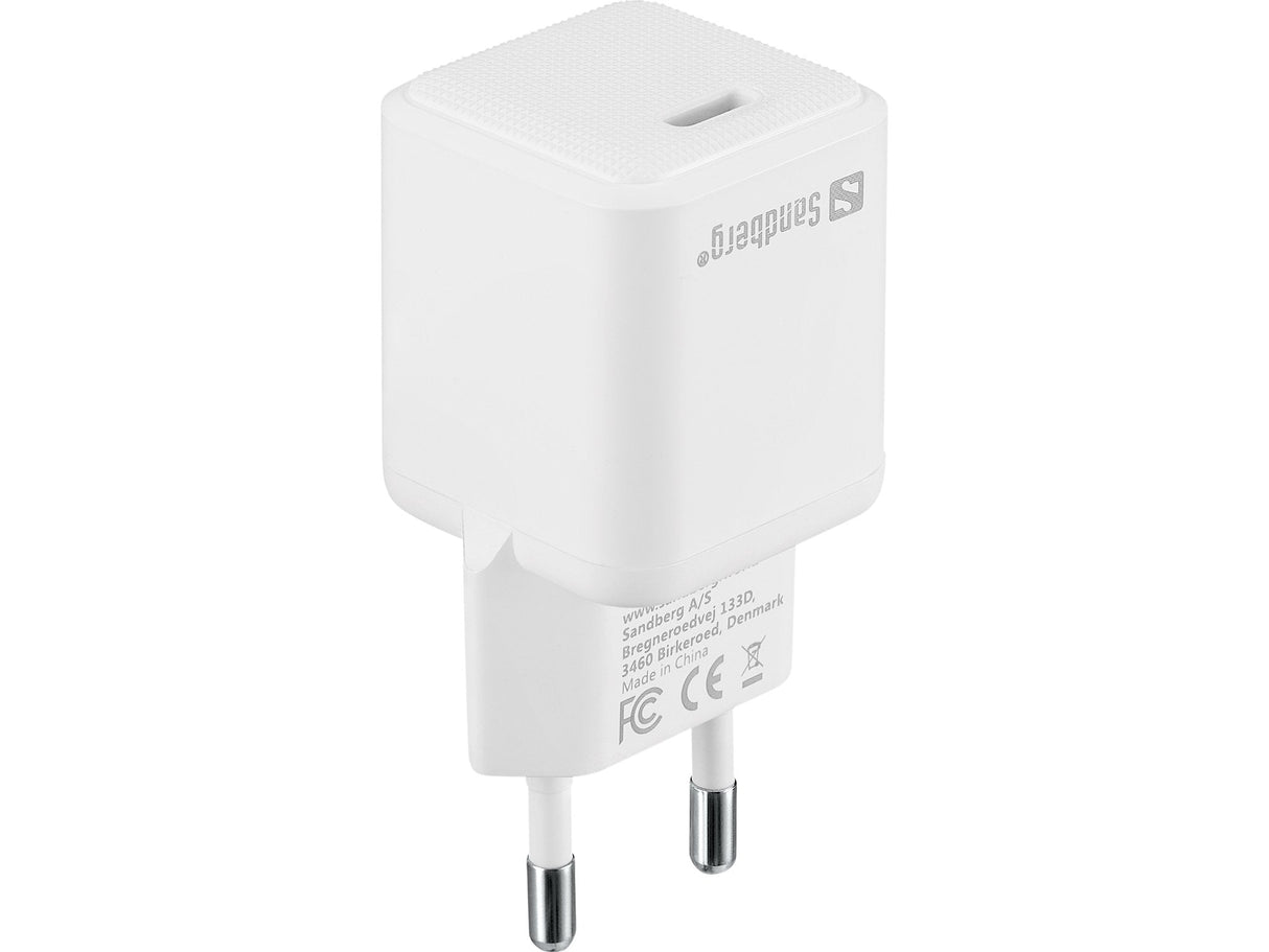 Sandberg 441-42 Cargador De Dispositivo Móvil Blanco Interior