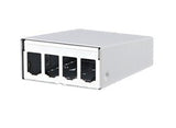 Metz Connect Moduloo Ap-Gehäuse Reinweiss 4 Port