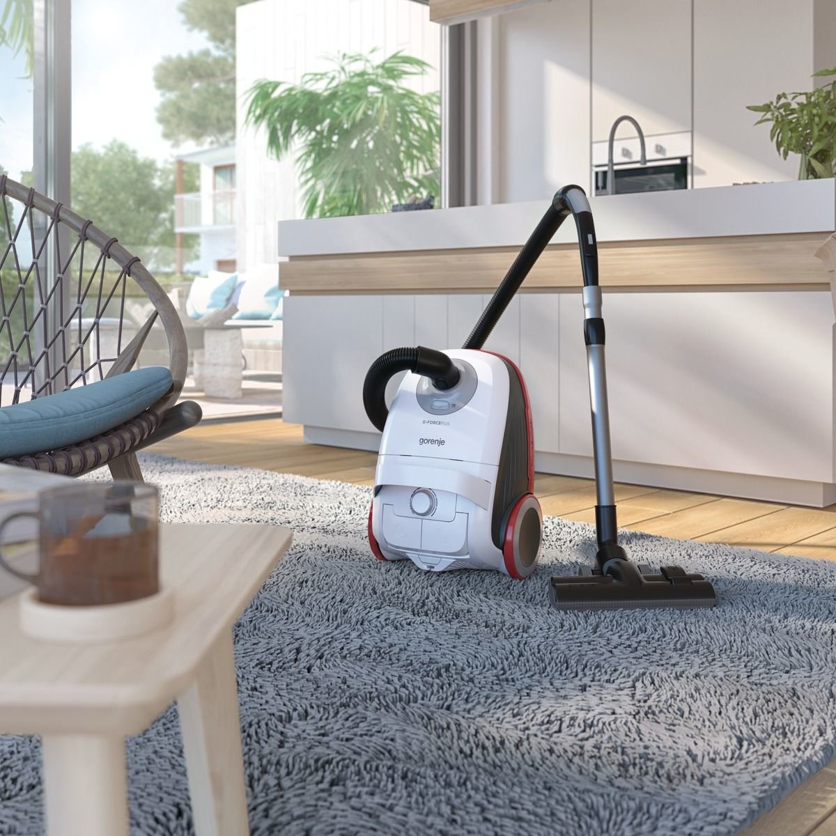 Aspiradora Gorenje 678487 3 L Cilíndrica Secar 700 W Bolsa Para El Polvo