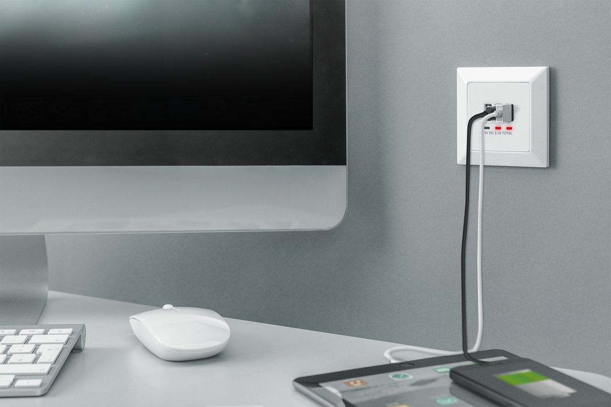 Toma De Carga Digitus Para Teléfonos Inteligentes / Tabletas 3100 Ma Up