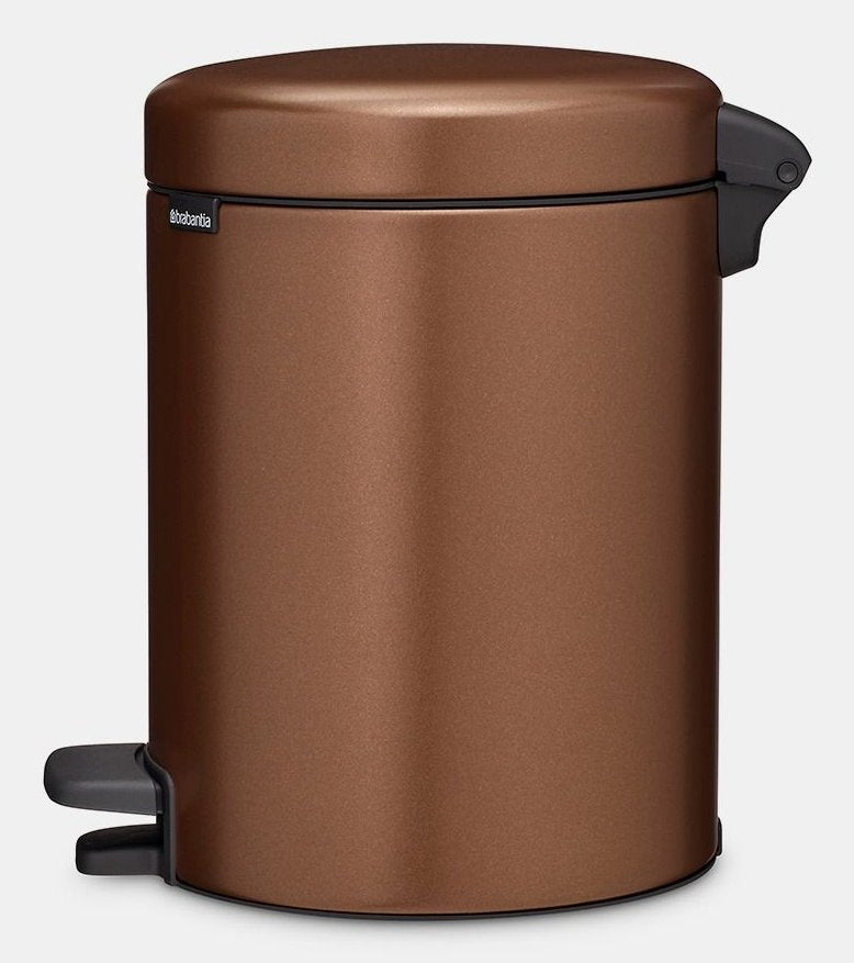 Brabantia Treteimer Newicon 5 L Warm Bronze
