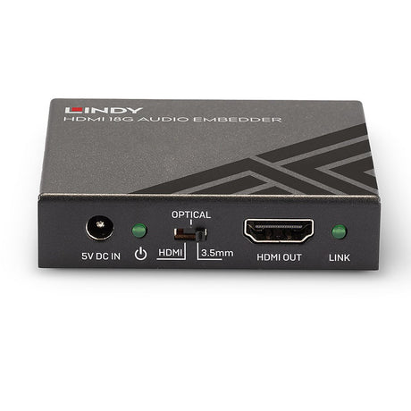 EAN 4002888382038 - Lindy 38203 convertidor de audio Negro imagen 3