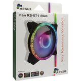 Ventilador Inter-Tech 120 * 120 * 25 Argus Rs-071 Rgb, Kristall-Effek Retail