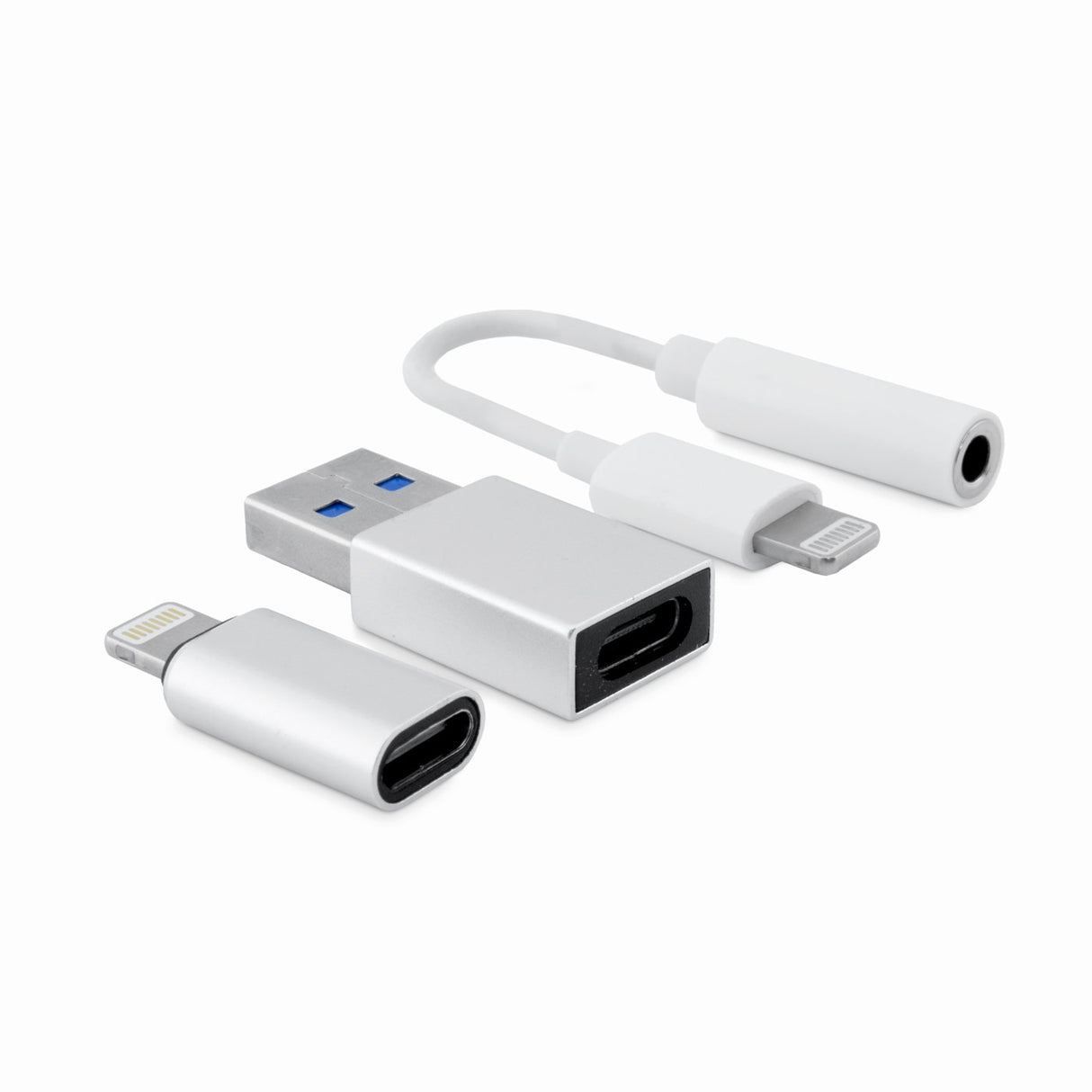 EAN 8436556140310 - CoolBox COO-CKIT-APPL cambiador de género para cable 3.5 mm Blanco imagen 1