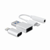 EAN 8436556140310 - CoolBox COO-CKIT-APPL cambiador de género para cable 3.5 mm Blanco imagen 1
