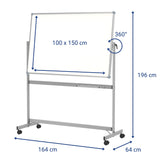 Jakob Maul Gmbh Maul - Whiteboard - Instalación En Suelo - 1000 X