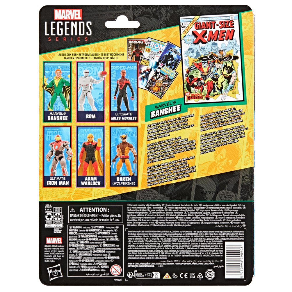EAN 5010996290908 - Marvel Legends Series Banshee imagen 11