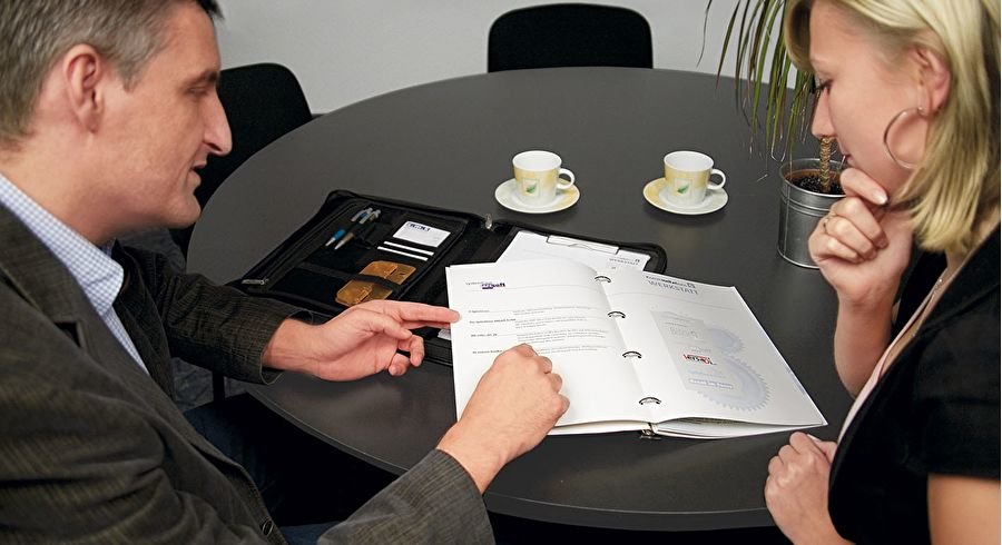 Wedo Konferenzmappe Elegance Con 4-Ring-Mechanik Para A4 Form