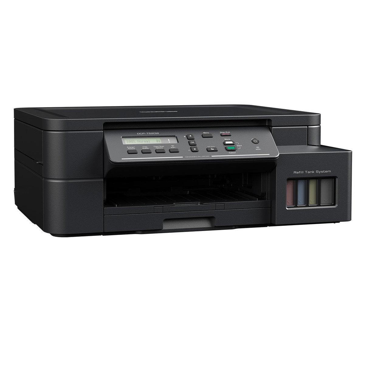 Impresora Multifunción Brother Dcp-T520w  Inyección De Tinta A4 6000 X 1200 Dpi 30 Ppm Wifi