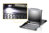 8 Port 17" Lcd Kvmp Switch  With Spanish Keyboard