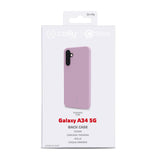 Celly Cromo1036pk Funda Para Samsung Galaxy A34 5g  (6.6") Rosa