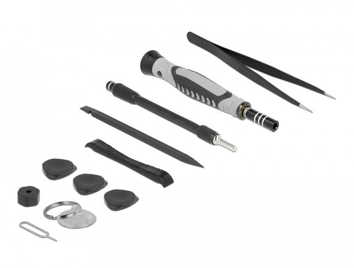 Delock Juego De Destornilladores De Precisión, 130 Piezas