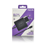 Cargador De Portátil Ngs Gan 45w-C Usb Tipo-C 45w Automático Voltaje 5-20v