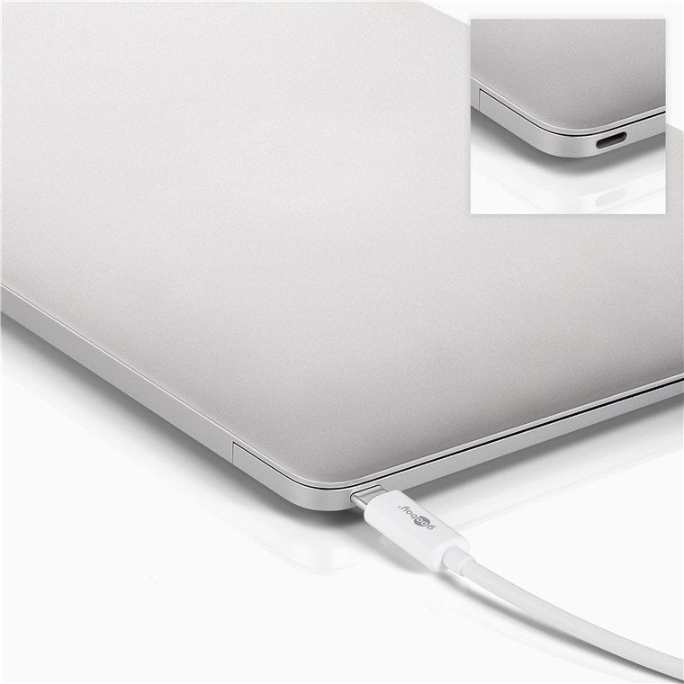 Adaptador Usb Goobay, Conector Usb-C > Conector Usb-C + Conector Hdmi Blanco, 15 Cm, Pd, Carga Con Hasta 60 Vatios 62110