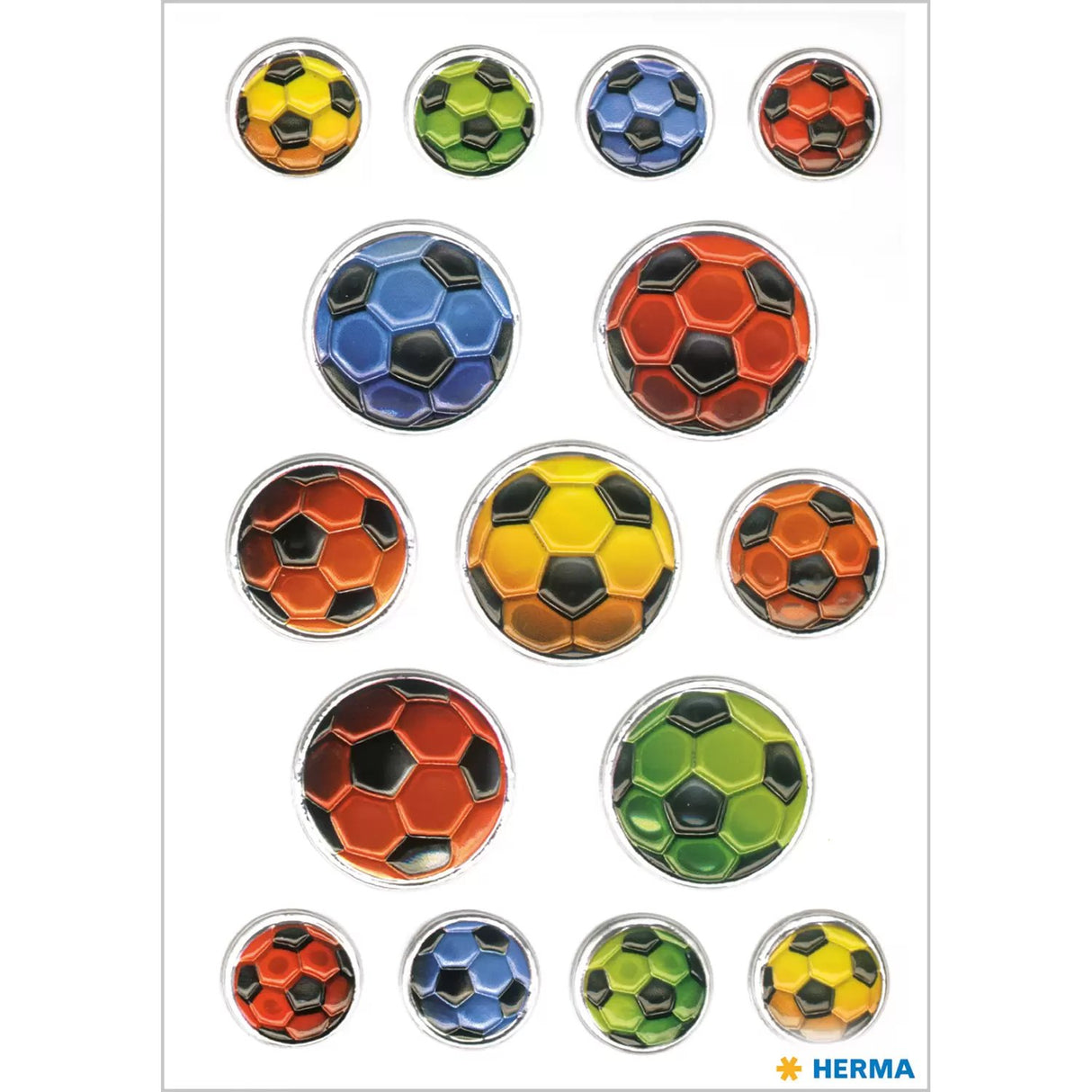 EAN 4008705062510 - HERMA 6251 etiqueta decorativa engomada Plástico Multicolor Permanente 15 pieza(s) imagen 2