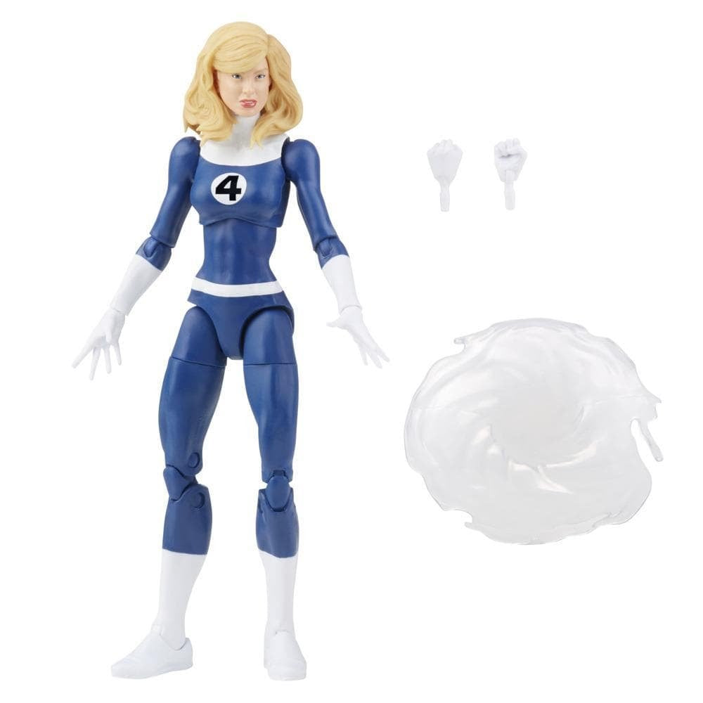 Figura La Mujer Invisible 4 Fantasticos Marvel Vintage 15cm