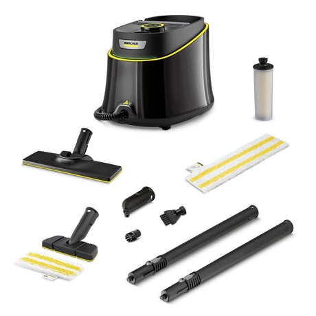 EAN 4066529146410 - Kärcher 1.513-436.0 limpiador a vapor Limpiador a vapor de cilindro 1 L 1900 W Negro imagen 1