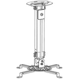 EAN 8057685309661 - Techly ICA-PM 18M montaje para projector Techo Plata imagen 4