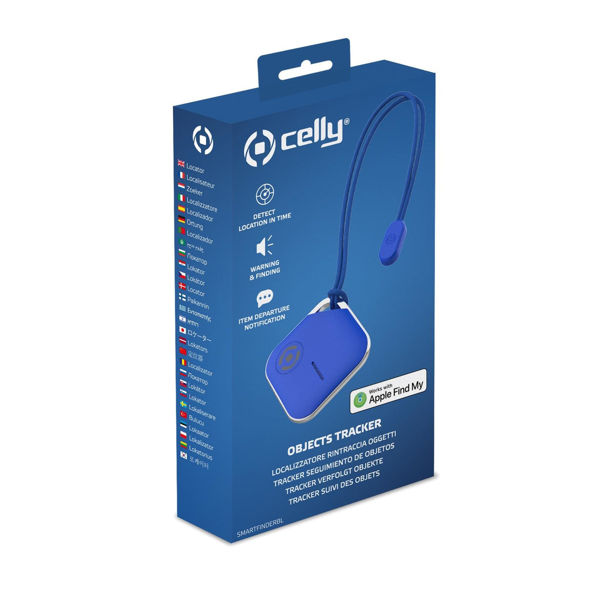 EAN 8021735201915 - Celly SMARTFINDERBL localizador o rastreador GPS Buscador Azul imagen 3