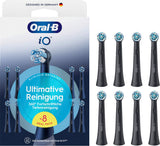 Braun Oral-B Io Ultimate Cleaning Pack De 8, Accesorio De Cepillo Negro, Eliminación Superior De Placa 8700216778640