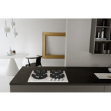 EAN 8003437605567 - Whirlpool AKT 625/WH Negro, Blanco Integrado 60 cm Encimera de gas 4 zona(s) imagen 3