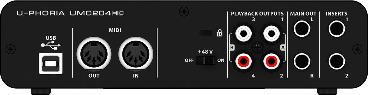 Behringer Umc204hd Equipo De Música Adicional
