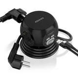 EAN 8436574709452 - AISENS ASPS-2A2C05-BK base múltiple 1,4 m 3 salidas AC Interior imagen 3