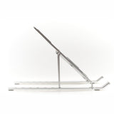 Iggual Soporte Portátil Plegable Aluminio Plata 17