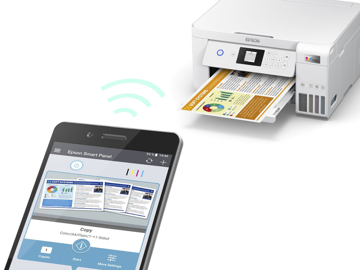 Impresora Multifunción 3 En 1 Epson Ecotank L4266