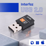 EAN 8435364320471 - iggual IGG320471 adaptador y tarjeta de red WLAN 600 Mbit/s imagen 8