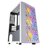 Caja Pc Marsgaming Microatx Mcmesh White