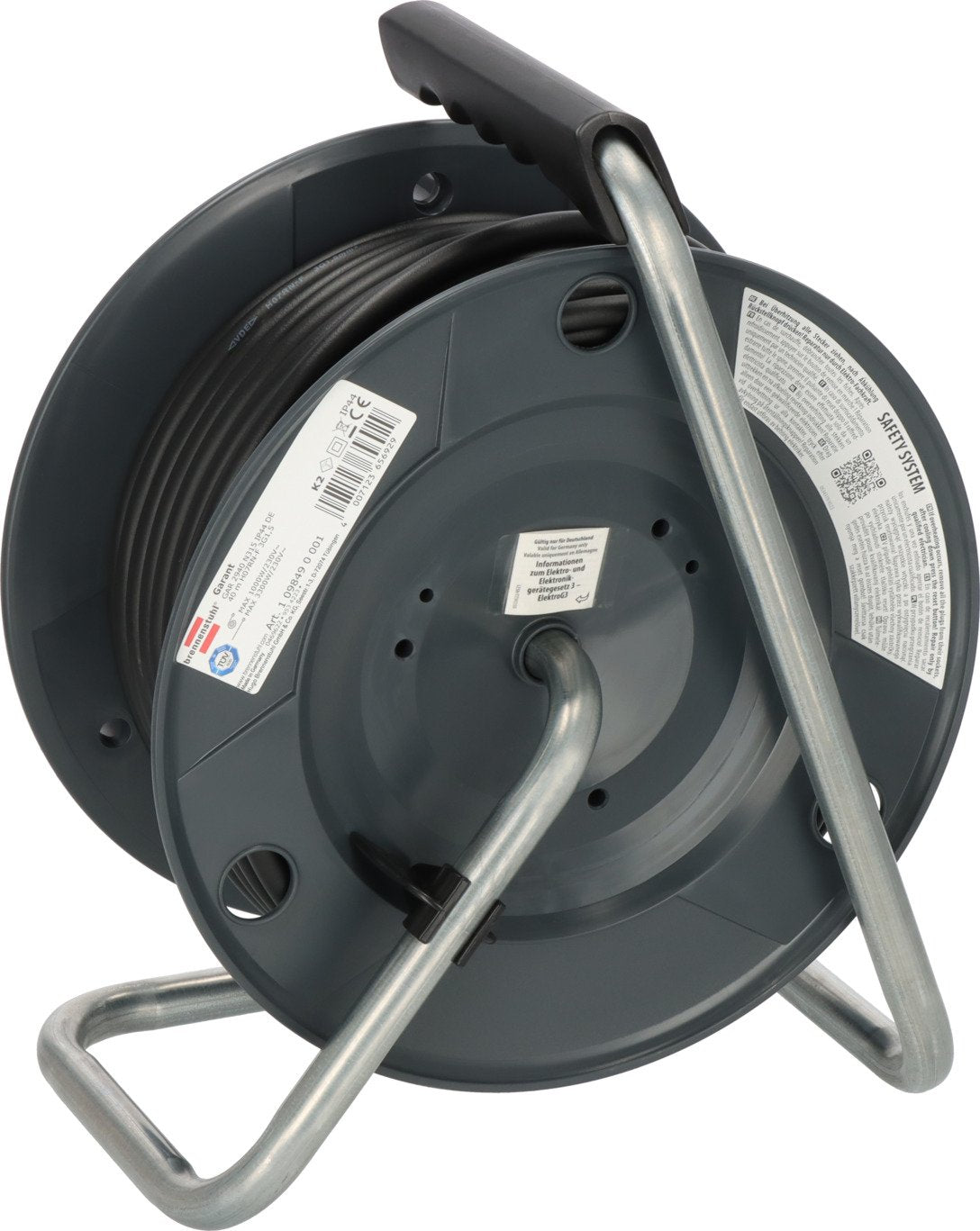 EAN 4007123636242 - Brennenstuhl 1098490024 enrollacables 3 salidas AC 40 m imagen 2