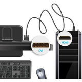 Cable Techly 1.8m Hdmi - Dvi-D M/M 1,8 M Negro