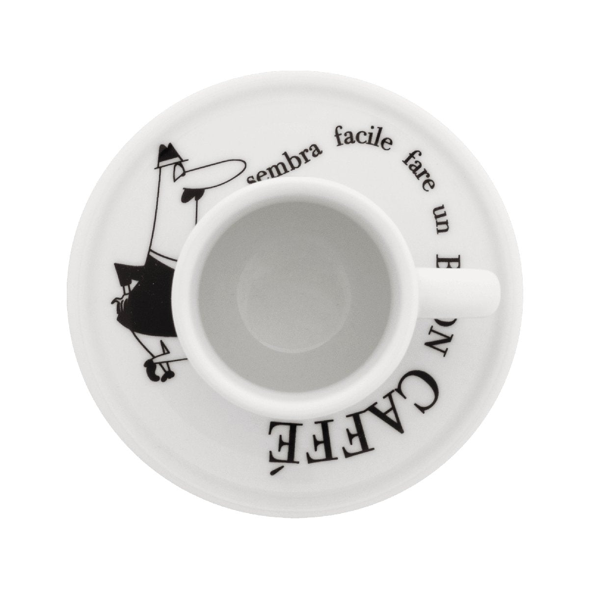 Set De 4 Tazas  Bialetti  Moka Carosello