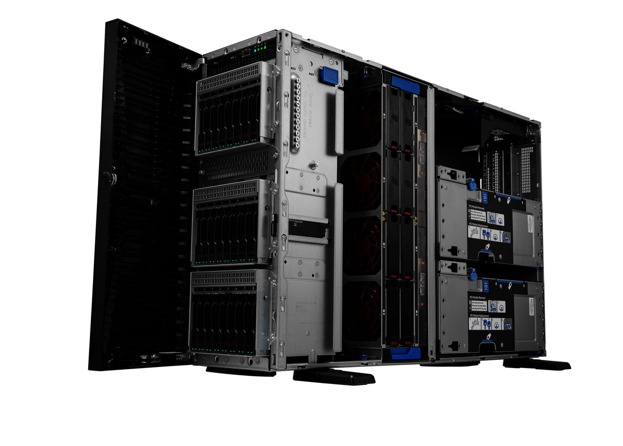 EAN 4549821642113 - HPE ProLiant ML350 Gen11 5515+ 3.2GHz 8c 1P 2x32GB-R 8SFF MR408i-o 2x480GB SSD 2x1000W PS EU Server servi imagen 4