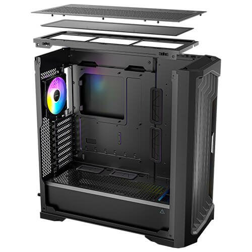 Caja Pc E-Atx Performance 1 Ft A-Rgb Negro Antec Int:2x3.5,3x2.5/ 2xusb3.0, 1xusb-C/ Audio In/Out/ Paneles Lateral De Cristal Templado/ Pantalla Led