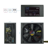 Tooq Fuente De Alimentacion Atx 650w Con Pfc Activo - Negro
