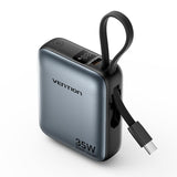 EAN 6922794789180 - Vention FHEH0 batería externa Polímero de litio 10000 mAh Negro imagen 1