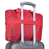 Maletín Monray Ginger Para Portátiles Hasta 15.6' Cinta Para Trolley Rojo