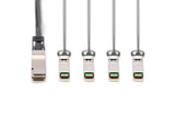 Digitus Cable De Conexión Directa 40g Qsfp+ To 4xsfp+ 2 M