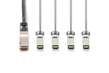 EAN 4016032485001 - Digitus DN-81322 Cable de fibra óptica e InfiniBand SFP+ 4x QSFP+ Negro imagen 2
