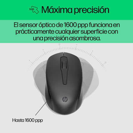 EAN 0197029648846 - HP 300 Wireless Mouse and Keyboard Combination teclado Ratón incluido Universal RF inalámbrico Negro imagen 4